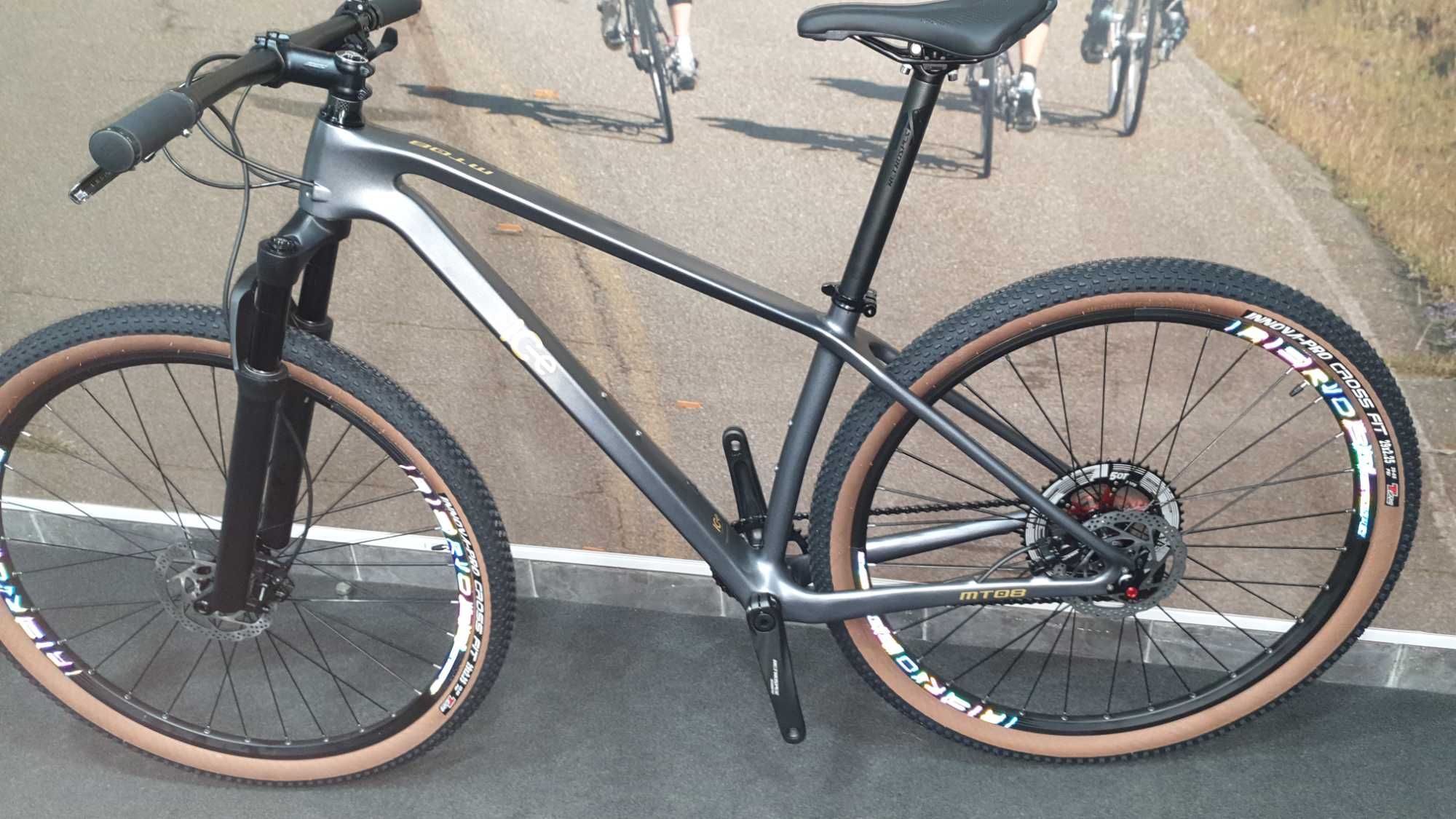 Bicicleta ICE MT08 Carbono 29" 13 velocidades cor:Cinza T:17