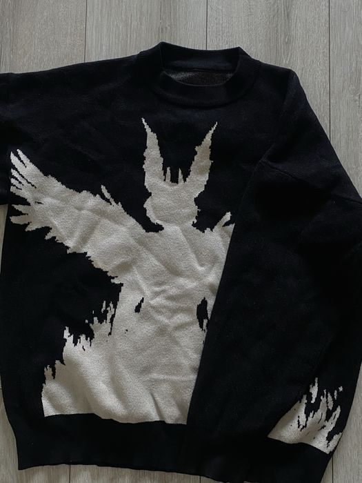 светр dead inside, vintage, grunge нефор