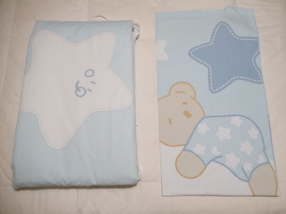 Capa edredom e protector cama de bebé Tuc Tuc