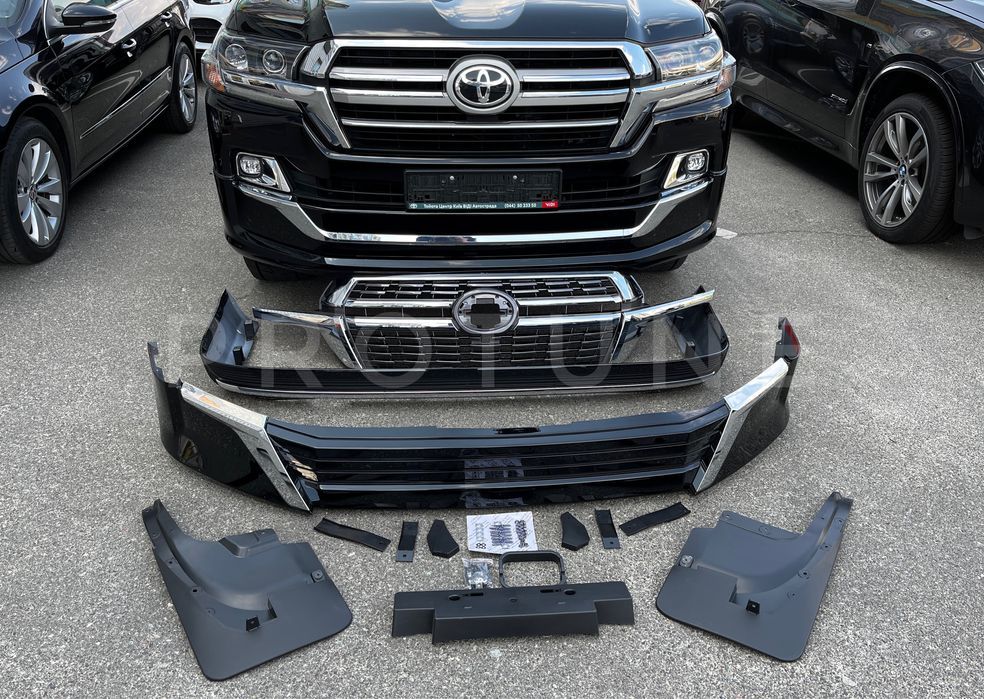 Обвес Executive Lounge 21+ Toyota Land Cruiser 200 LC200 губа накладка
