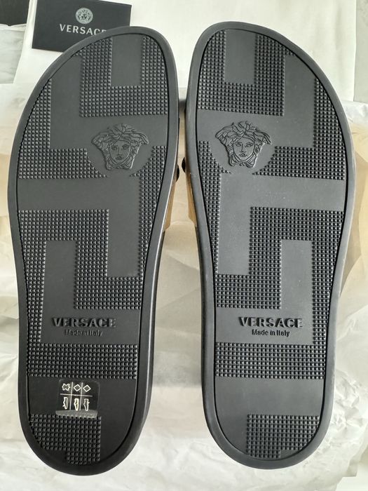 Мужские шлёпанцы Versace 42 размер