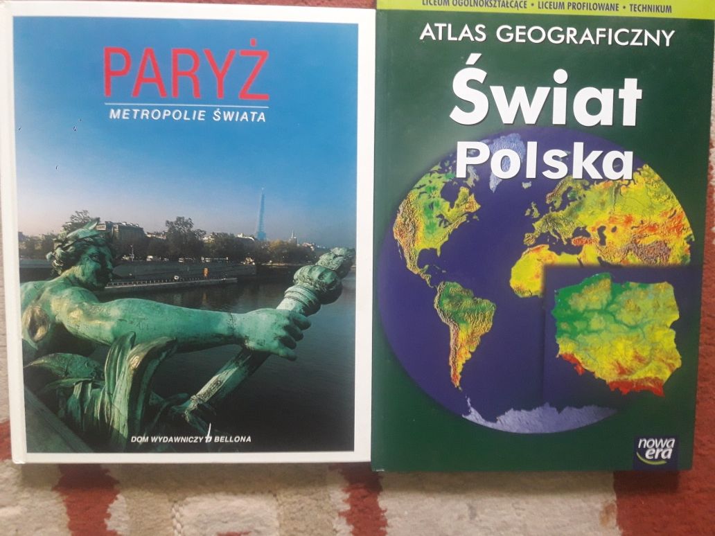 Atlas geograficzny polska świat dla liceum technikum