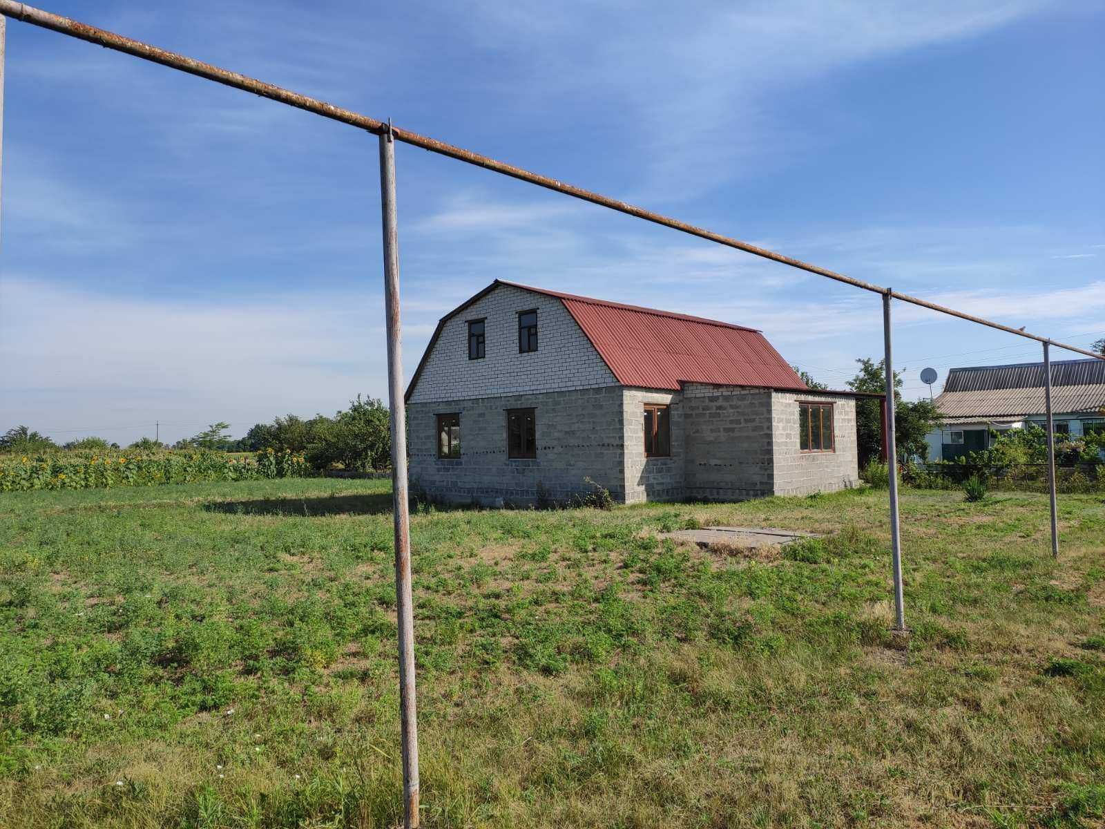 Продам ділянку з новобудовою