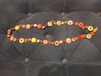naszyjnik korale bijou brigitte kolorowe stylizowane na masę perłową