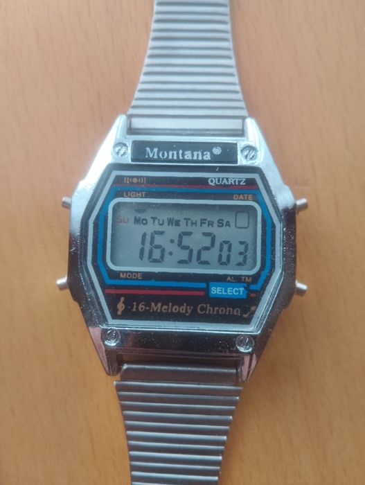 zegarek elektroniczny Montana