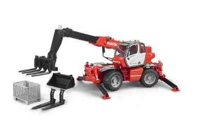 Manitou teleskopowy MRT 2150 z akcesoriami Bruder 02129