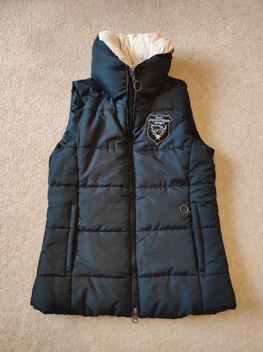 Kamizelka puchowa PFIFF jeździecka do jazdy konnej