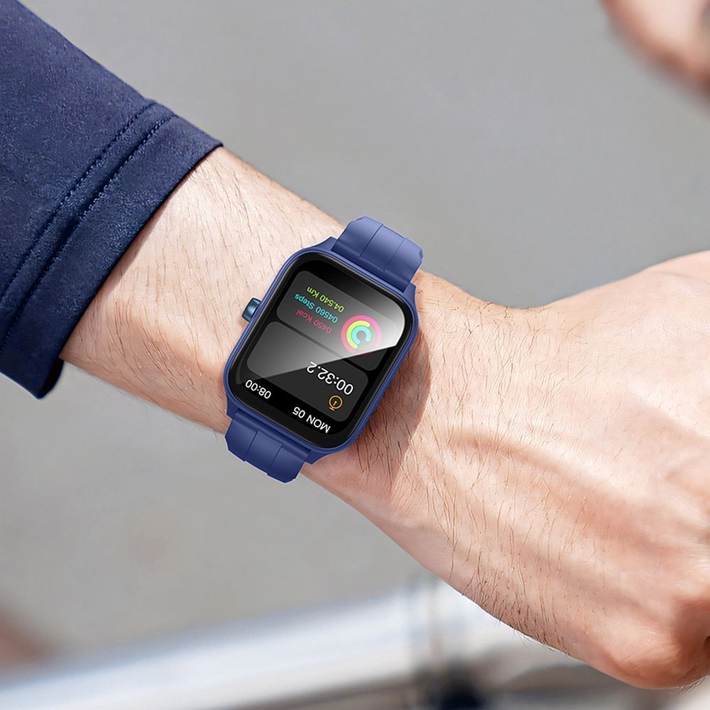 Smartwatch Hoco 1,95" TFT IPX4 z funkcją rozmowy Y27 niebieski