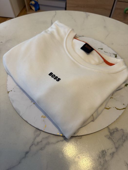 Biała bluza BOSS 3XL