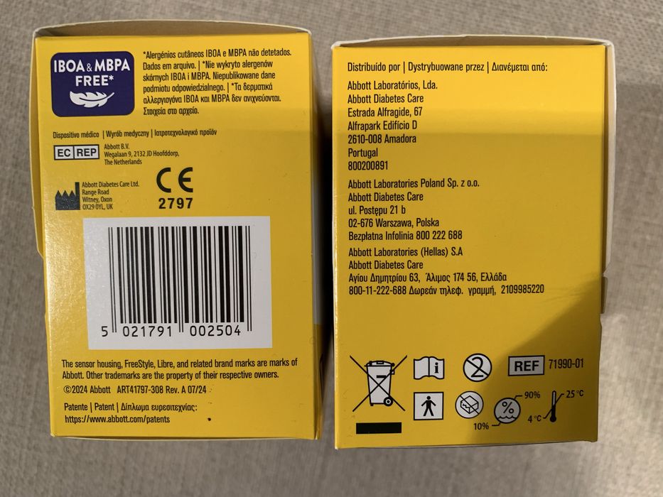 Freestyle LIBRE 2. Data ważności 12-2026. NOWE. Zaplombowane.