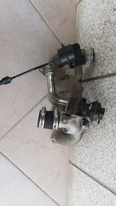 Coletor escape e coletor de admissão com EGR - Mitsubishi Pajero 2.5TD