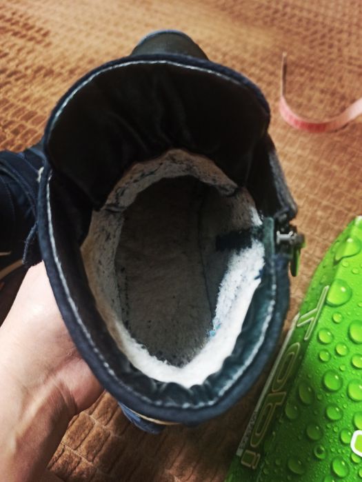 Синие ботинки на мальчика Tobi