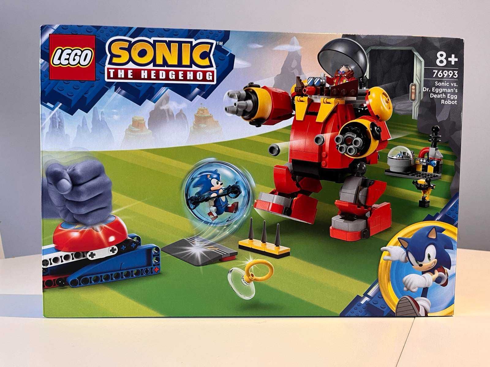 LEGO 76993 SONIC he Hedgehog™ Sonic kontra dr.Eggman i robot Death Egg