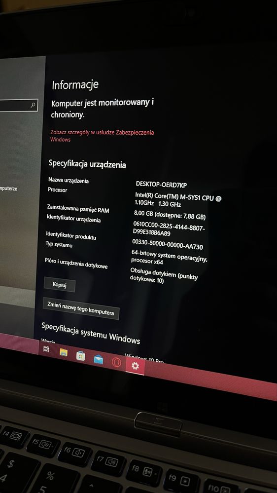 Laptop HP Elite x2 1011 G1 Tablet with Power Keyboard