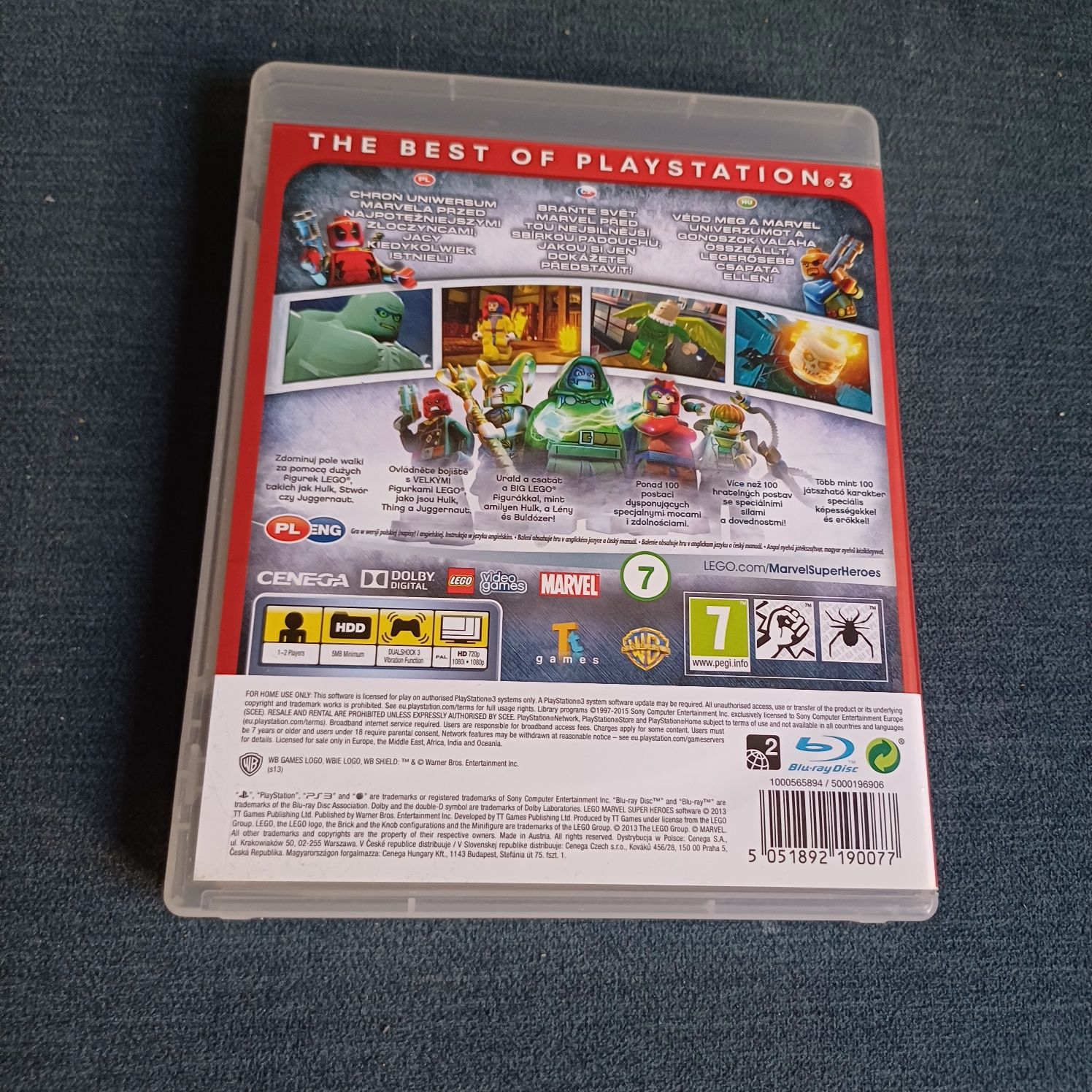 Lego Marvel super heroes ps3
