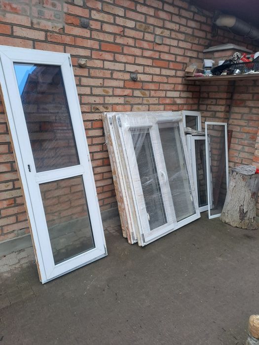 Вікна металопластикові, двері металопластикові  б,у.