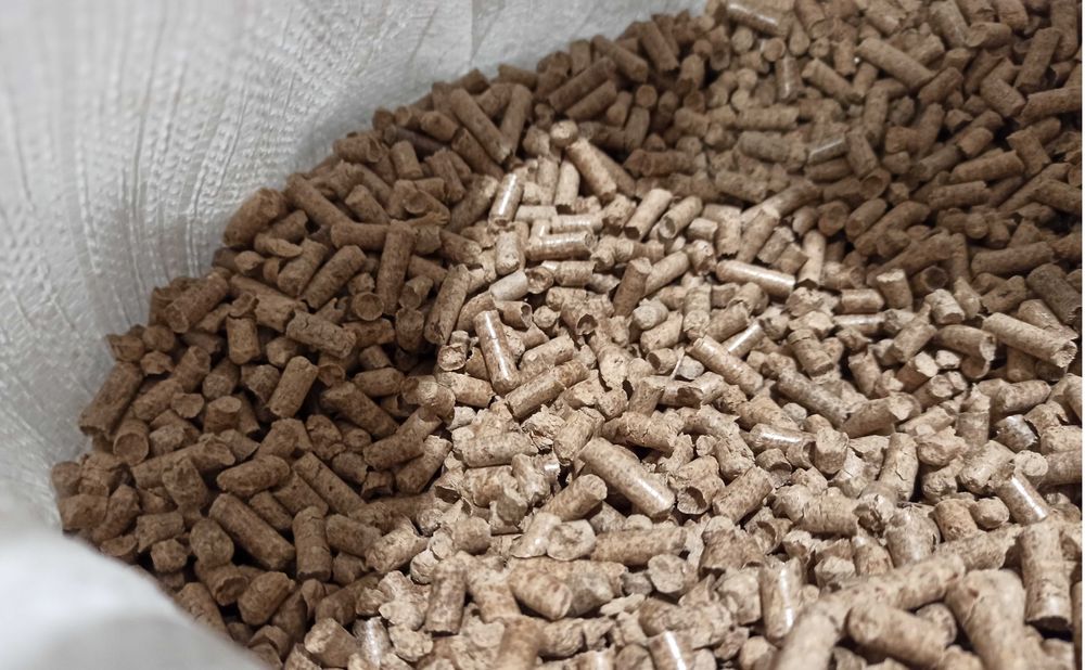 Pellet drzewny -1005kg- Korzystna cena + wysoka jakość -Paleta/Big Bag