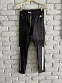 Adidas getry legginsy czarne S nowe z metka