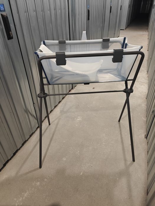 Wanienka Stokke Flexi Bath z wkładką - granatowa