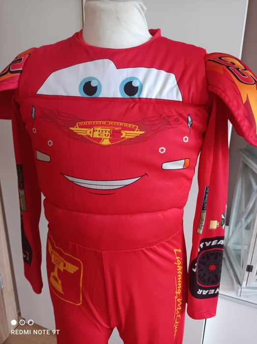 H&M strój przebranie ZYGZAK MC QUEEN McQueen AUTA CARS 98/104 (33)