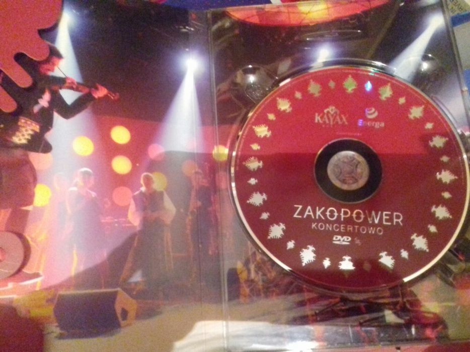 Zakopower koncertowo dvd płyta muzyka folk karpiel bułecka autograf