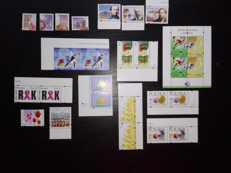 Znaczki pocztowe 2002 r