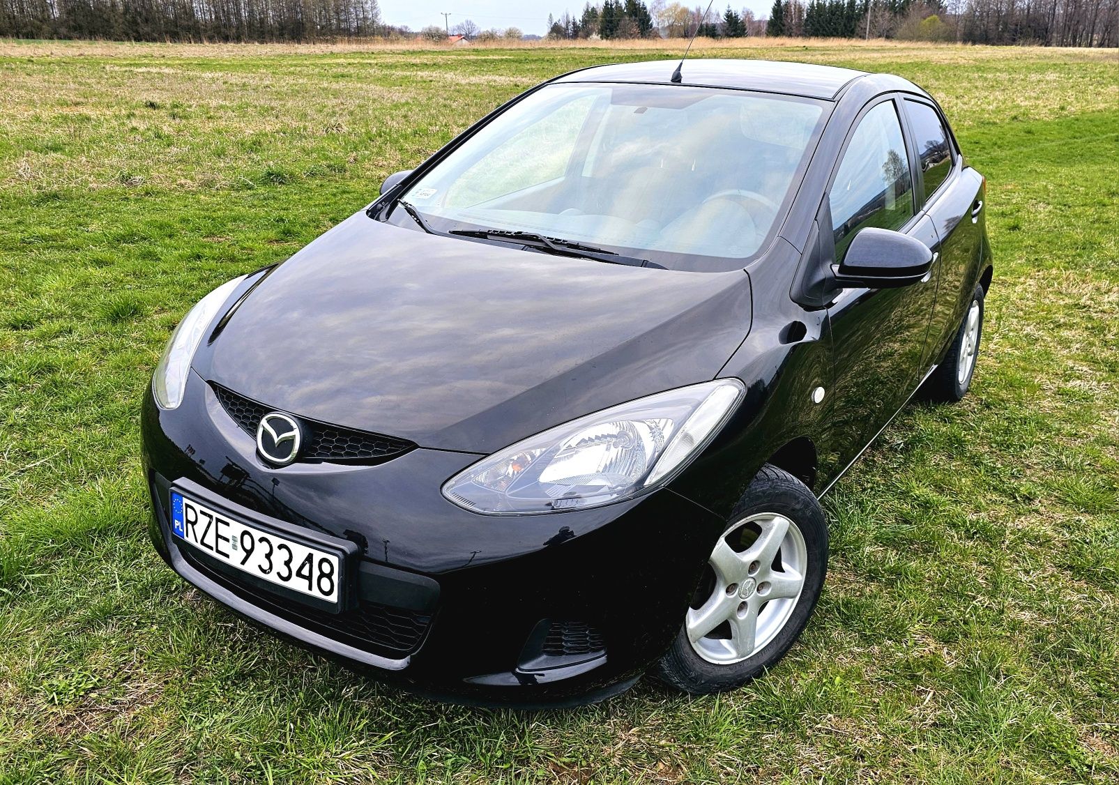 Mazda 2 II 1.3 2008, przegląd na rok! Super stan