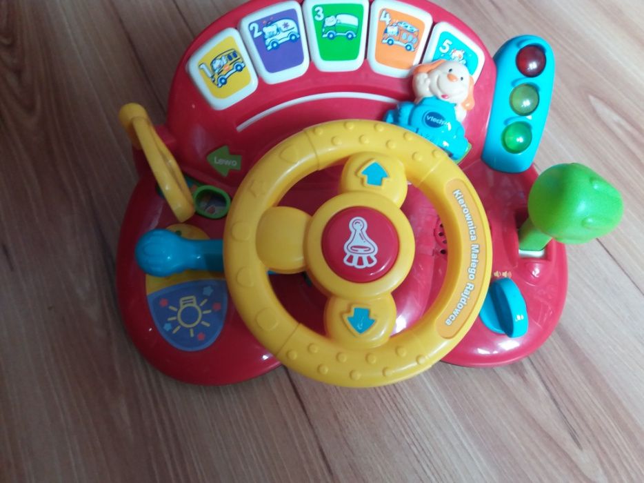 Kierownica małego rajdowca Vtech