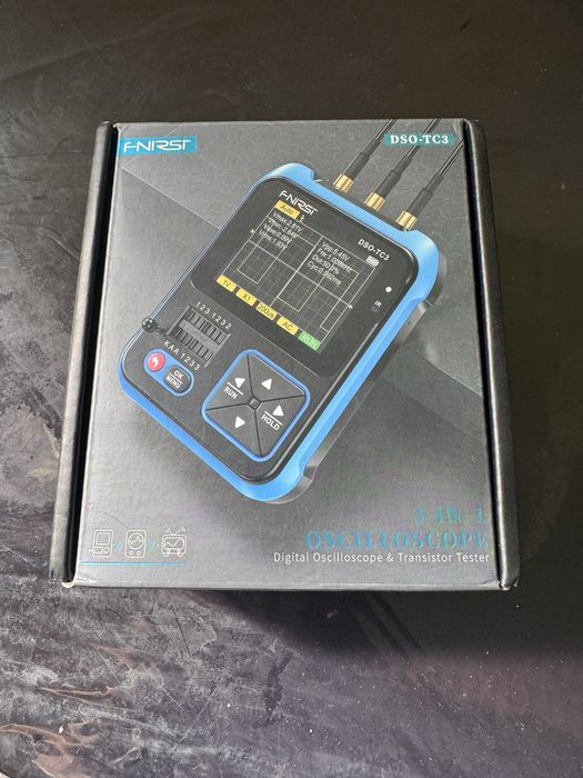 Osciloscopio medidor componentes