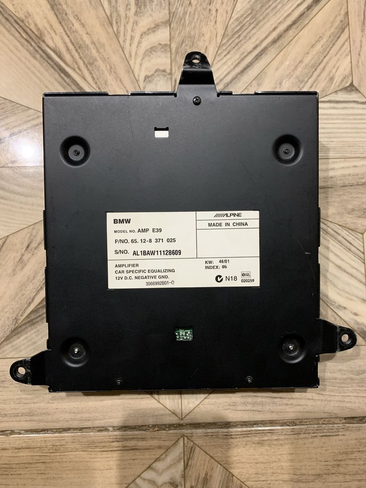 Усилитель HIFI звука ALPINE BMW E39