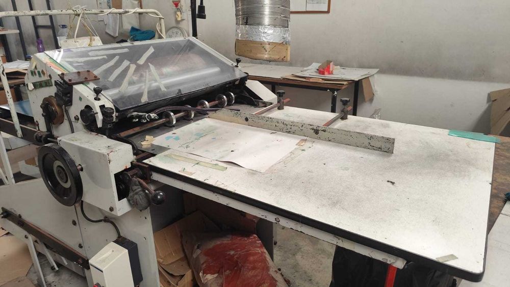 Maquina de impressão de sacos papel /plástico.