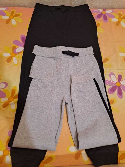 Новые спортивные штаны флис 8-9