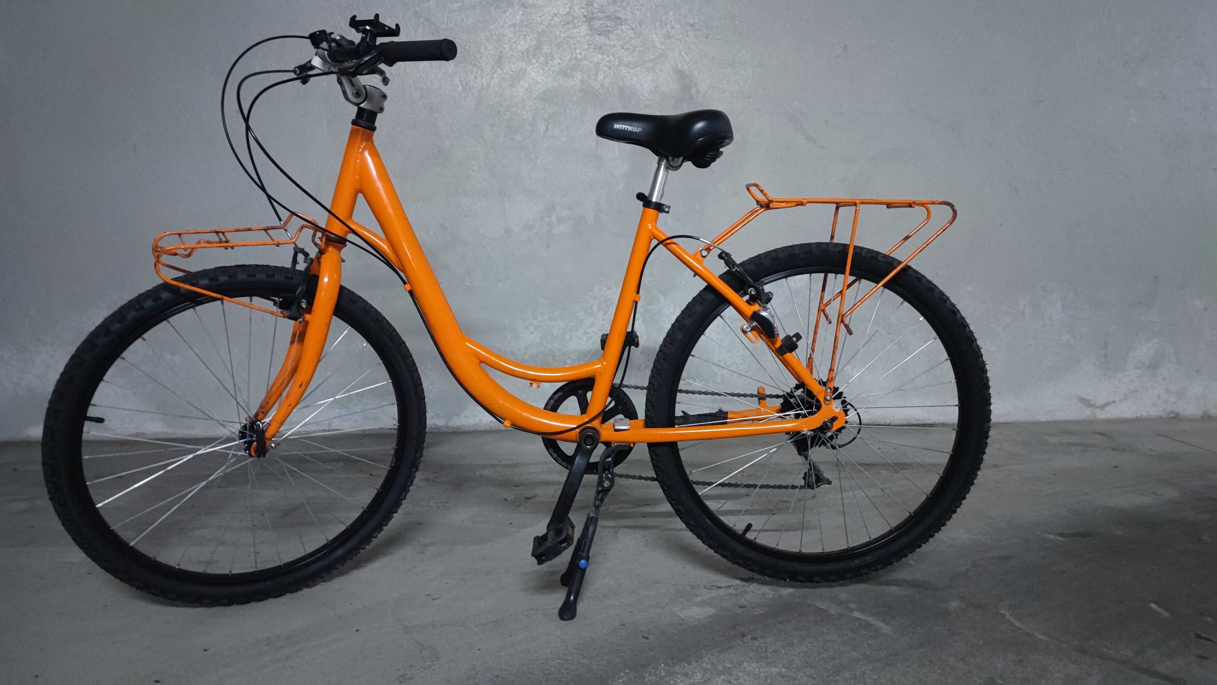 Vendo Bicicleta cor de laranja