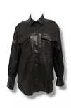 Grunge alternative punk kurtka z eko skóry faux leather jacket