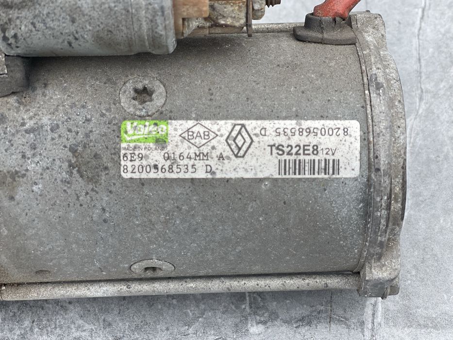 Стартер 2.0 дизель dci меган еспейс трафік колеос сценік євро 4 valeo