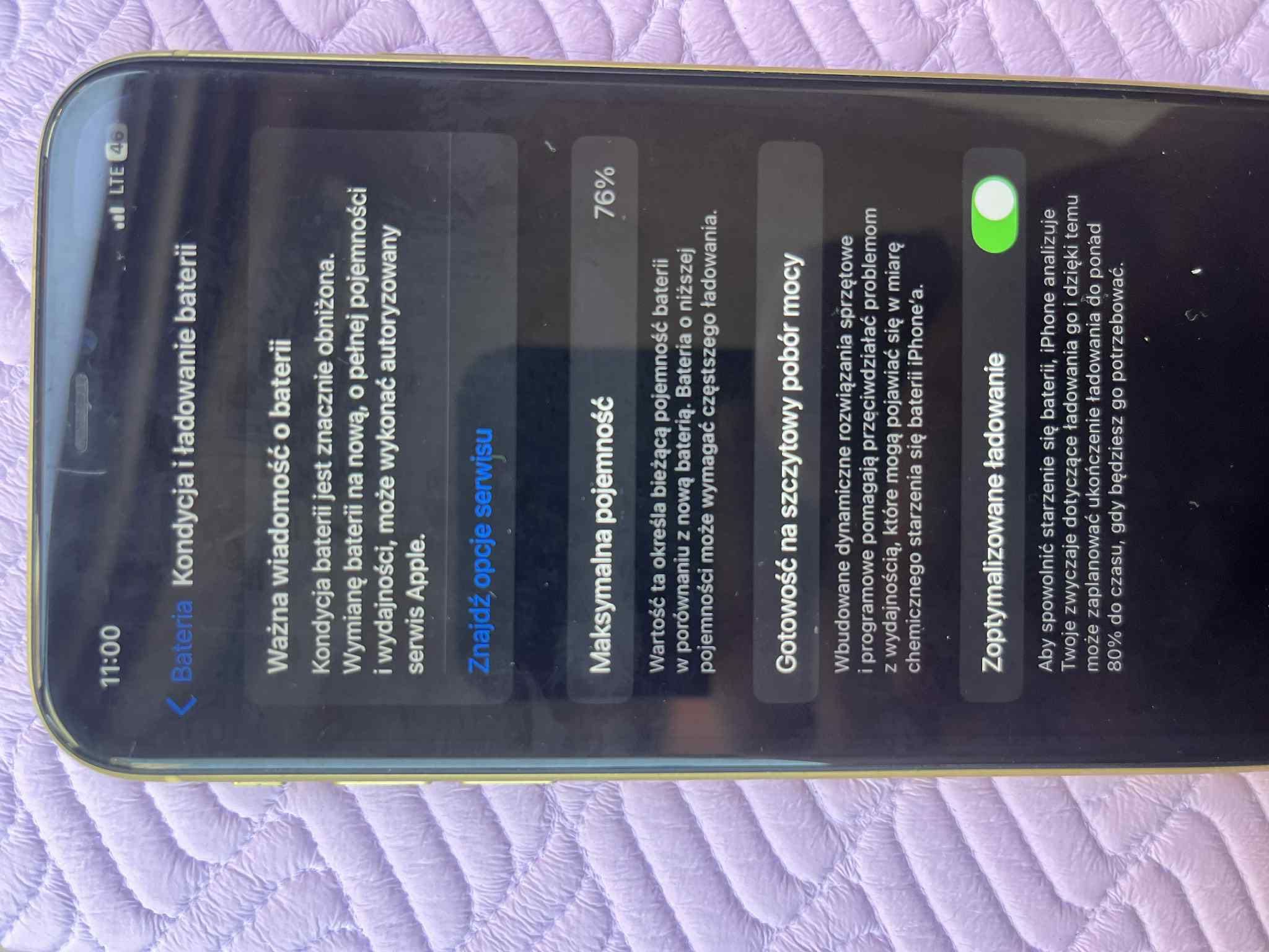 IPhone 11 żółty ozdobione osobisty Płock