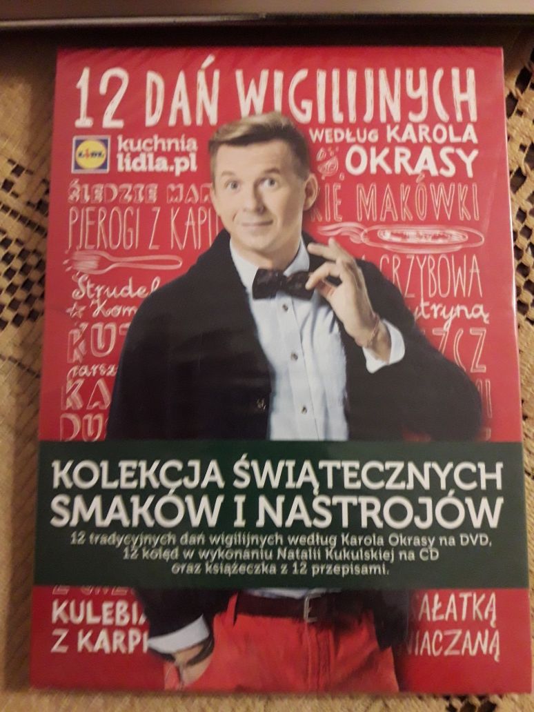 Kukulska 12 kolęd okrasa 12dań CD I DVD kolekcjonerska