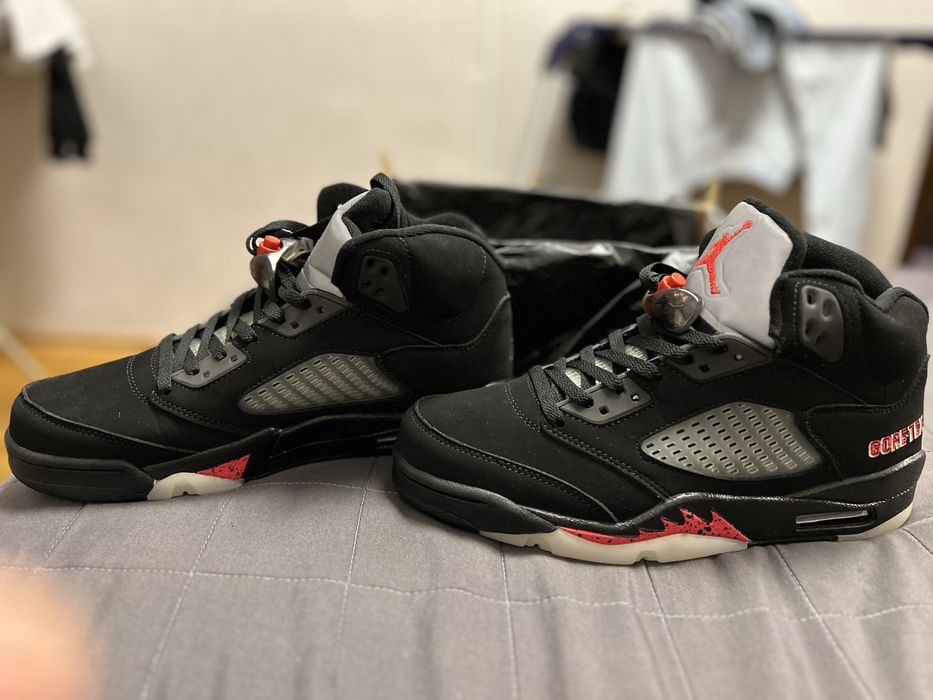 Кросівки Nike Air Jordan Retro 5 Black ”Gore-Tex