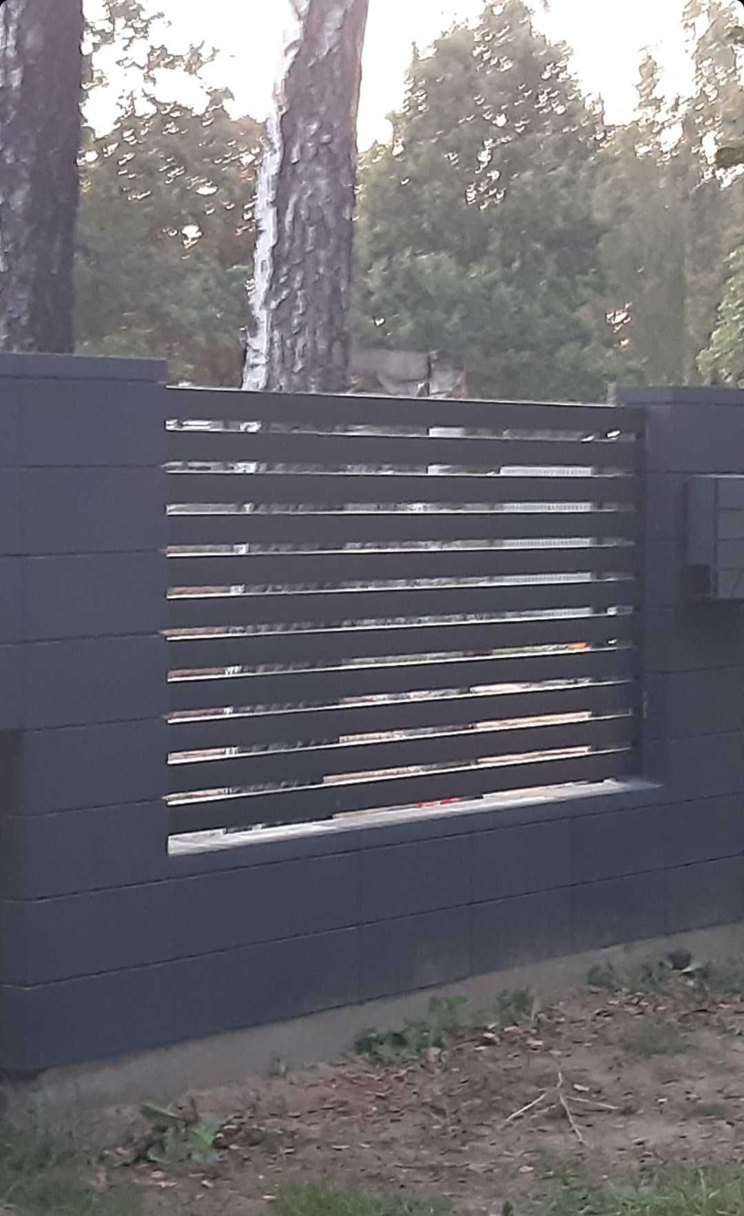 Spawane Ogrodzenia+instalacja napędów, videodomofony