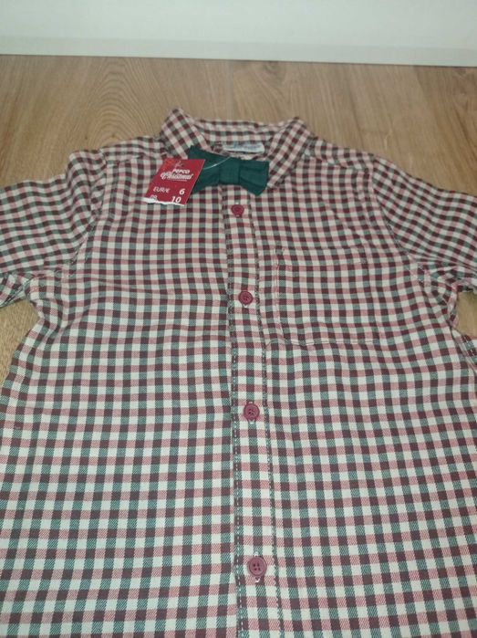 Nowa koszula z muszką rozmiar 98