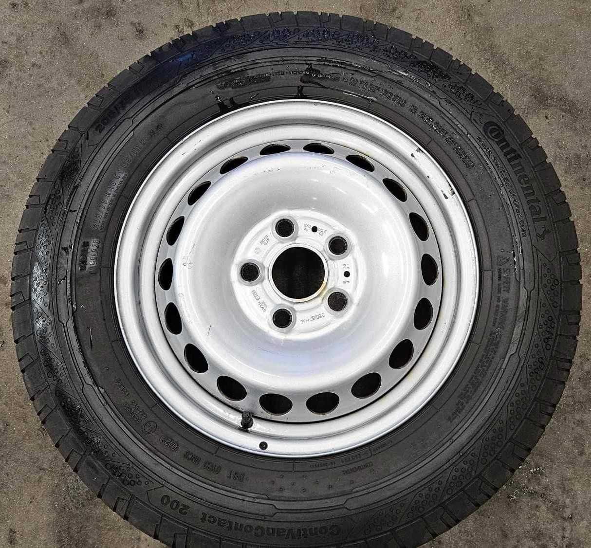 4x Felgi stalowe VW OE 6,5 x 16 5x120 ET60 VW Crafter / T7 / MAN TGE