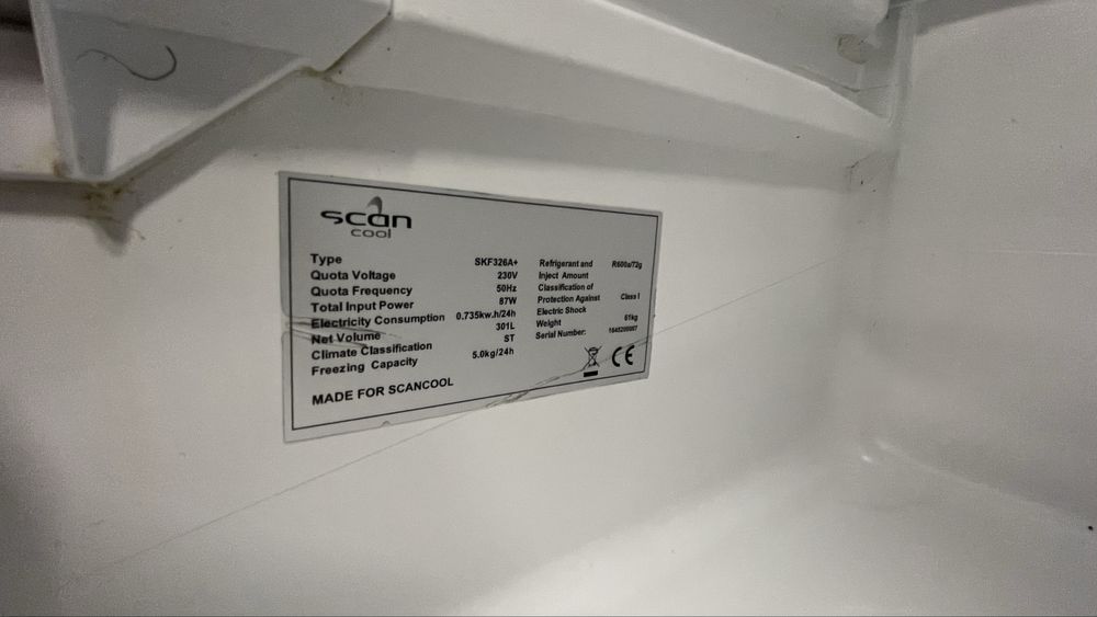 Двухкамерний холодильник 185см Європа