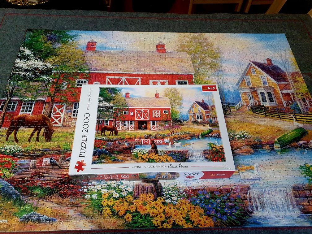 Puzzle 2000 el Artist Chuck Pinson