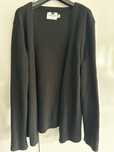 Czarny sweter/kardigan topman