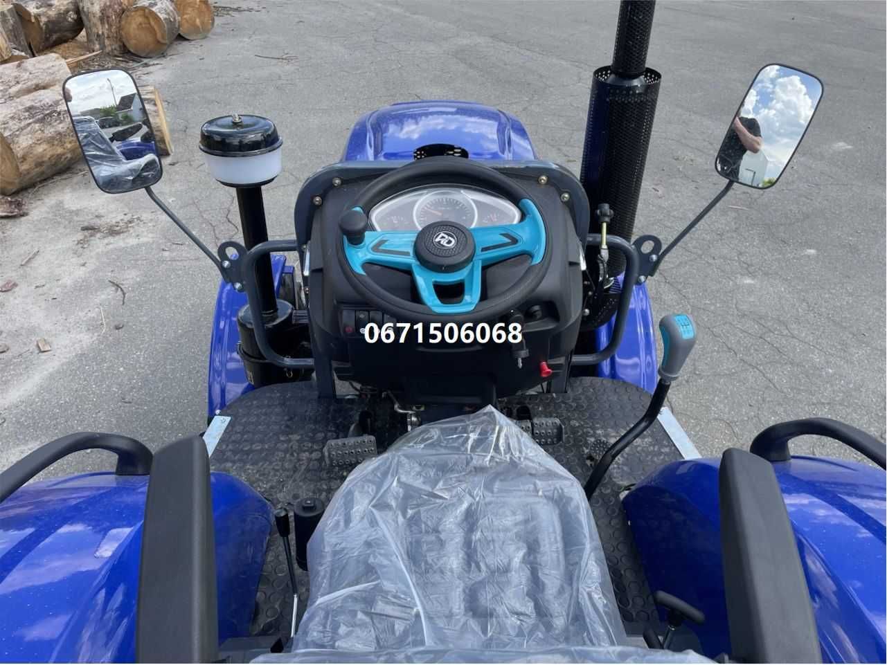 Мінітрактор FORТЕ RD 244 LUX (Широка гума) 4х4 Форте доставка під двір