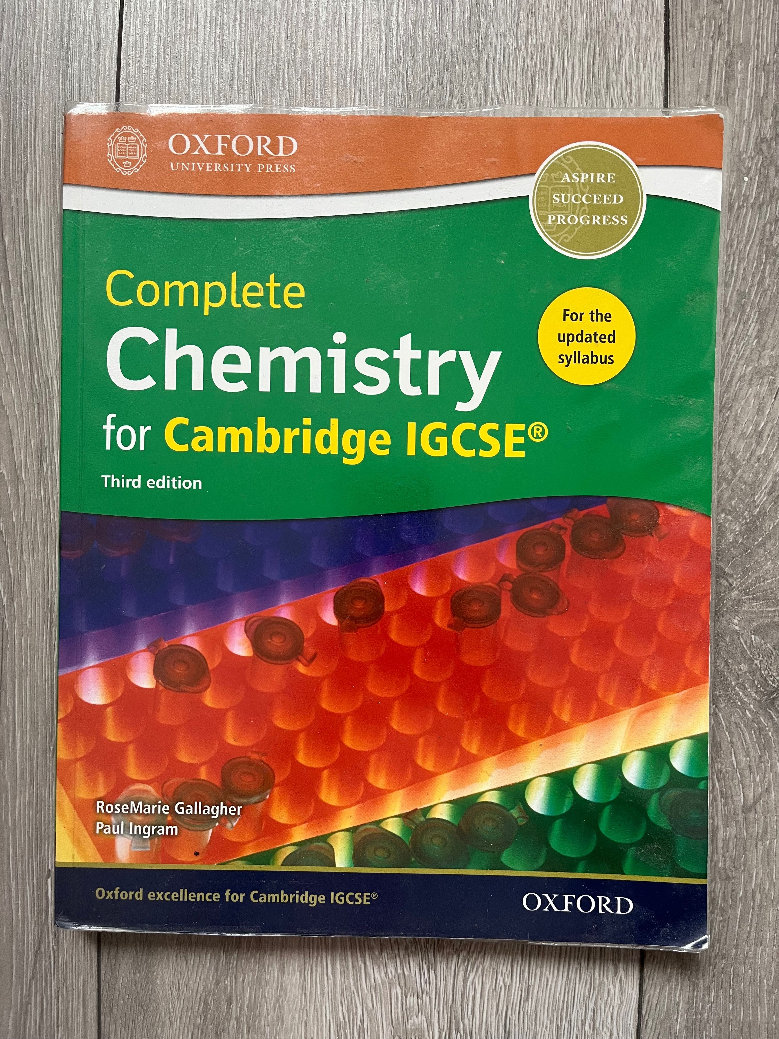 MYP IB Complete Chemistry for Cambridge Third Edition