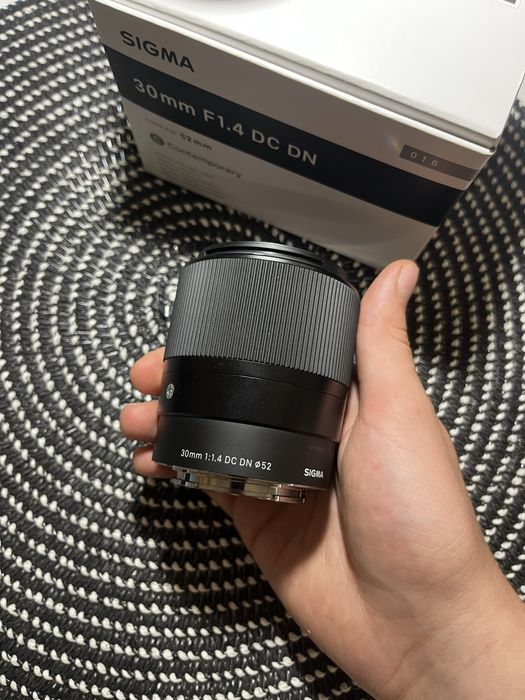 Sigma 30mm f1.4 sony e