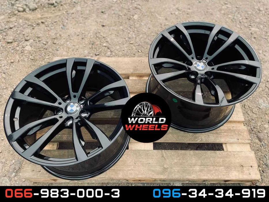 Диски R20 5x120 BMW X5 X6 E70 F15 E71 F16 469 стиль різноширокі