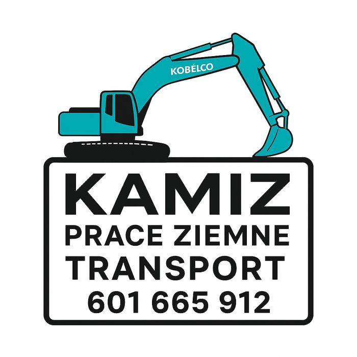 Prace Ziemne Koparka Transport Hakowiec Kruszywo Ziemia