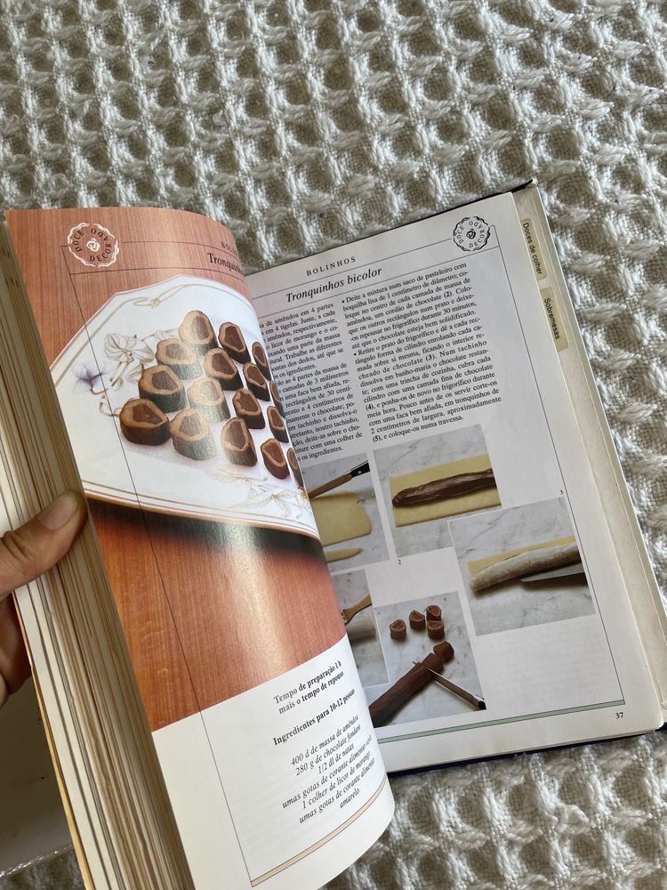 Dossier de receitas de doces e enfeites